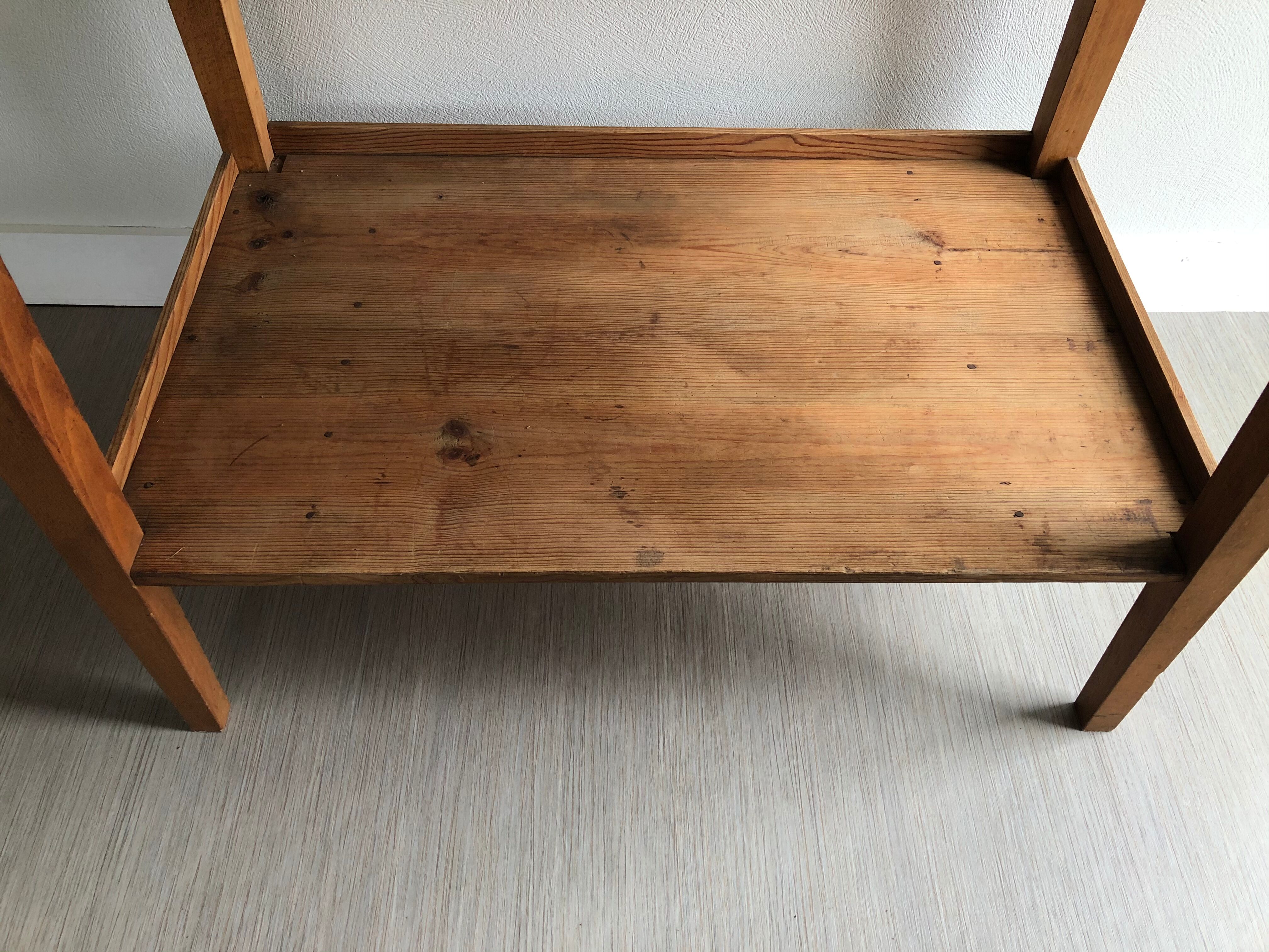 Wooden side table