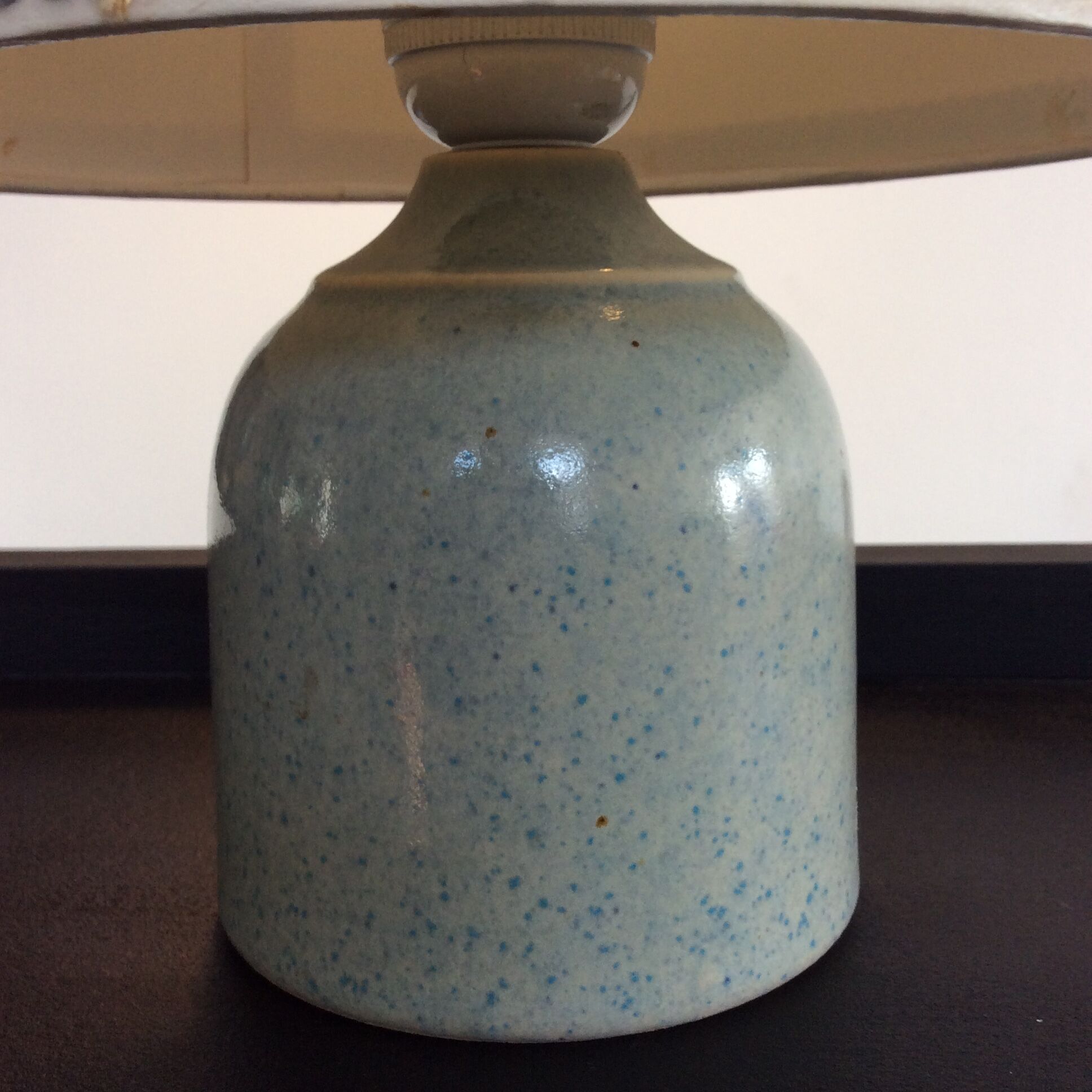 Vintage lamp from the 70s and 80s in ceramic