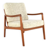 Fauteuil FD109 d'Ole Wanscher pour France & Søn | design danois en teck