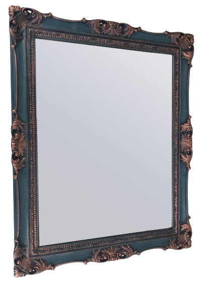 Rectangular mirror circa 1920 - 93x74cm