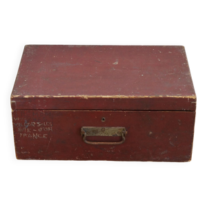 ancienne malle de service