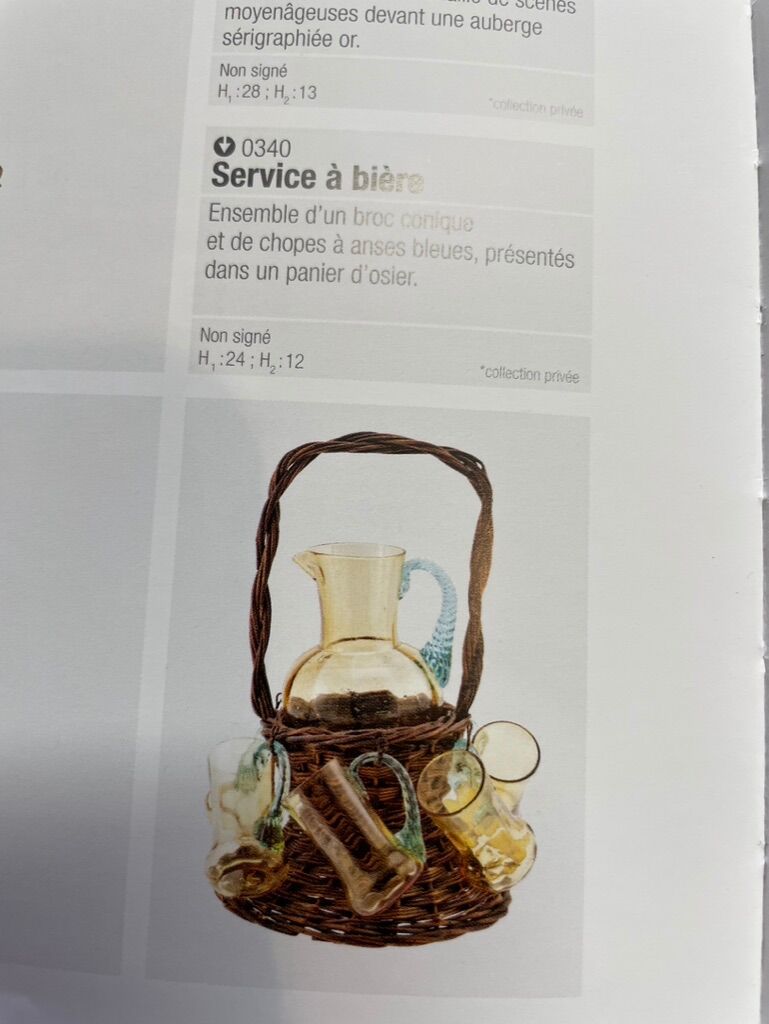 Full liquor cabaret- François-Théodore Legras - Verrerie de La Plaine Saint Denis