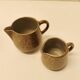 Coffee maker, milk jug and water jug set