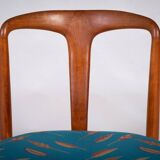 Juliane chairs by Johannes Andersen for Uldum Furniture, Denmark, 1960s, Set of 6