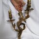 Wall light bronze style Louis XV