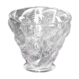 Vase « Moissac » en verre moulé-pressé par René Lalique