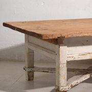 Antique pine coffee table – Central Europe, circa 1900