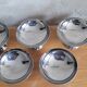 Lot de 6 coupes à glace en inox Guy Degrenne