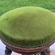Piano chène and velvet tabouret