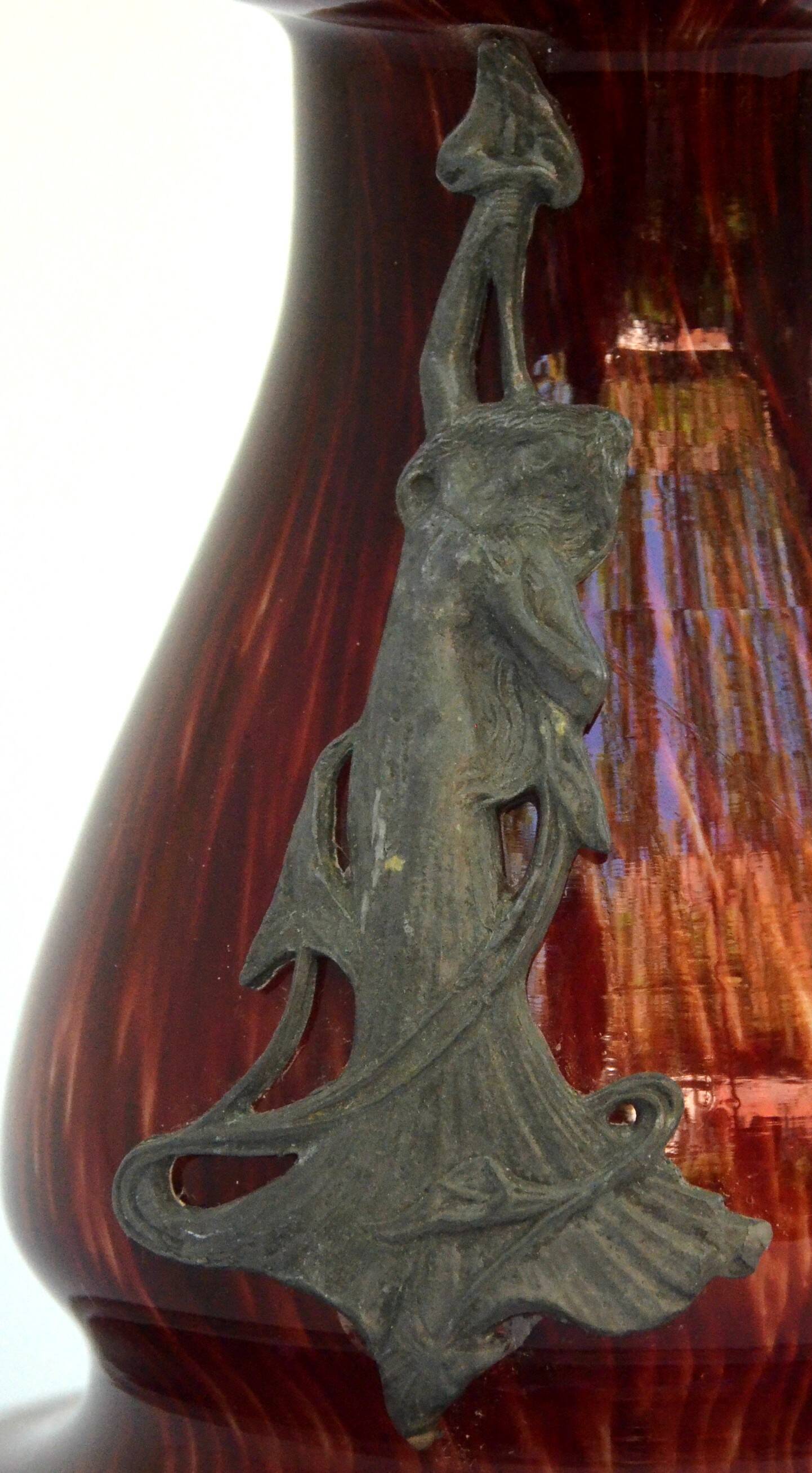 Art Nouveau lamp WMF Geislingen