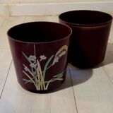 2 Chatelain pots diameter 16.5 cm - vintage