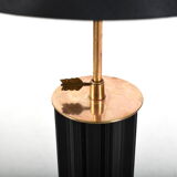 Fine Danish Bakelite and Brass Table Lamp 1930s
