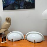 Applique vintage en verre de Murano de Vico Magistretti pour Artemide / Mania / Space Age