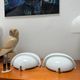 Vintage Murano glass wall lamp by Vico Magistretti for Artemide / Mania / Space Age