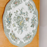 Plat porcelaine anglaise