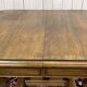 Henri II walnut table from the early 20th century with extensions.