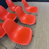 Ensemble de 6 chaises DSS par Charles et Ray Eames Vitra année 2000