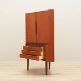 Meuble d'angle en teck, design danois, années 1970, production : Danemark