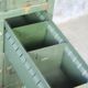 Furniture industrial metal business of the army, 21 drawers locker