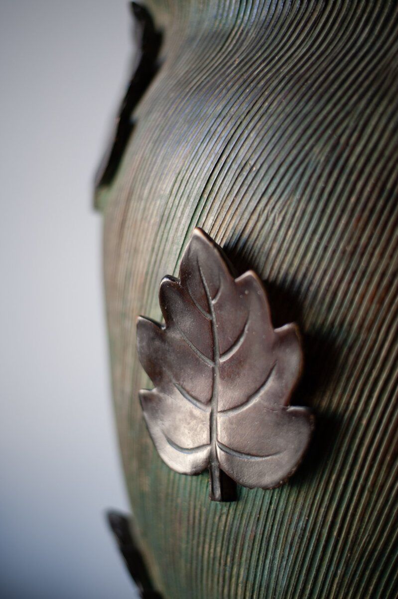 Ceramic vase from Manifattura Zaccagnini, 1980s