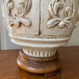 Large shabby chic lamp