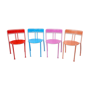 Suite de 4 chaises Fermob modèle