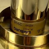 1960s 1970s Wall Sconce Wall Light from Glashütte Limburg Germany Design