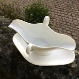 Saucière ancienne blanche