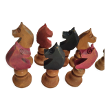 Wooden horses