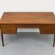 Danish Teak Desk with Drawers, 1960s
