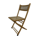 Chaise pliante en bois