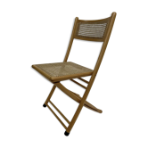 Wooden folding chair