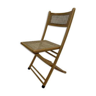 Wooden folding chair