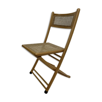 Chaise pliante en bois