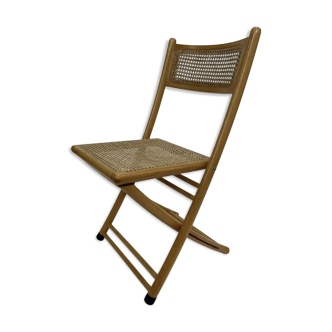 Chaise pliante en bois