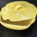Plat soupière jaune