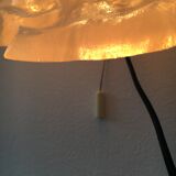 Hillebrand vintage Lucite wall mirror with backlight , 1970's , Germany