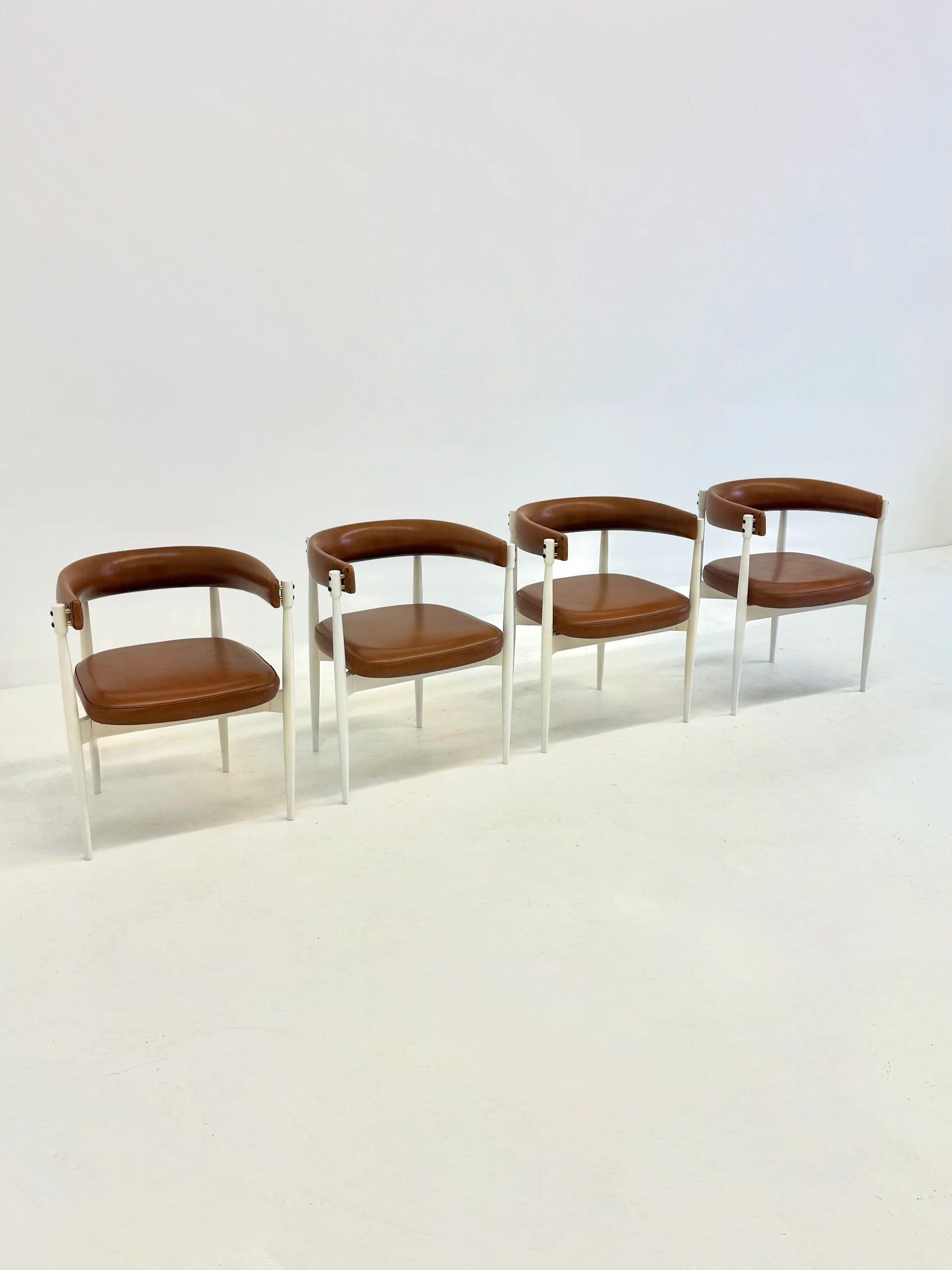 Vintage dining chairs by A. Dal Vera e Figli & Flam Sansoni