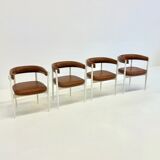 Vintage dining chairs by A. Dal Vera e Figli & Flam Sansoni