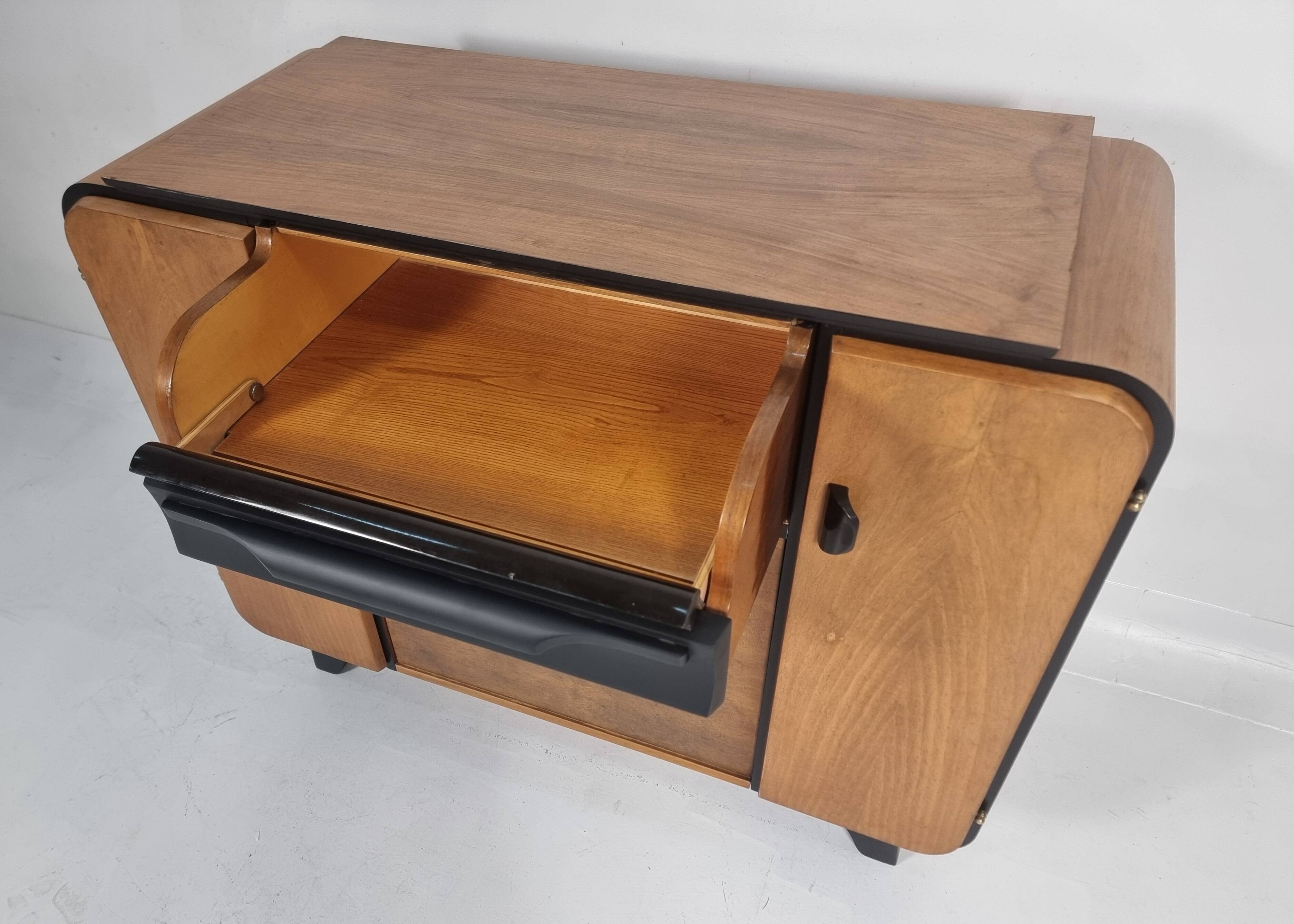 Art deco cabinet by Jindřich Halabala 1960s