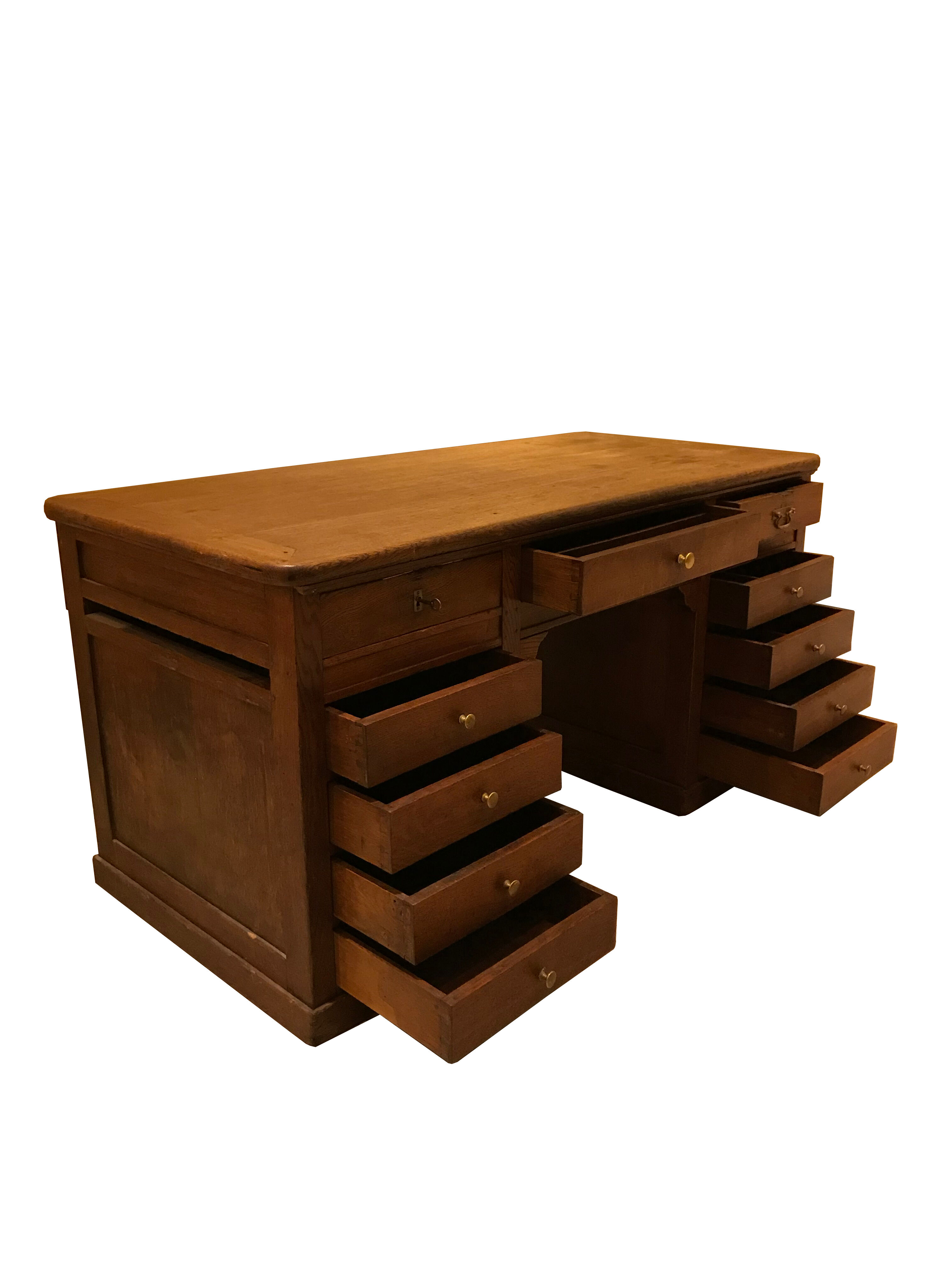 Oak desk