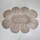 Vintage Oval Bamboo and Rattan Dining Table Base, France 1980's