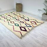 Handmade Moroccan Berber carpet 240 x 153 CM