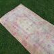 Vintage Turkish hallway rug 84x470 cm