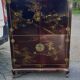 Chinese lacquer TV cabinet from the seventies