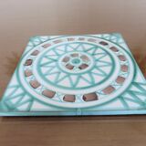 Robert Picault dyed ceramic flat 1950s 60s