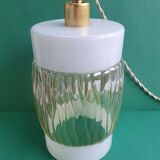 Vintage glass hanging lamp