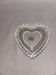 Heart-shaped ashtray Crystal d'Arques