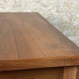 60s 70s teak dining table by Burchardt-Nielsen Made in Denmark
