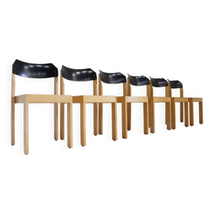 Ensemble de 6 chaises - empilables
